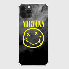 Чехол для iPhone 12 Pro Max с принтом NIRVANA в городе Новоалтайск, Силикон |  | nirvana | smile | курт кобейн | нирвана | смайл