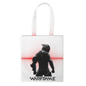 Шоппер 3D с принтом WARFRAME в городе Новоалтайск, 100% полиэстер | Плотность: 200 г/м2; Размер: 34×35 см; Высота лямок: 30 см | excalibur | game | games | inaros | ivara | logo | lotus | nezha | rhino | saryn | stalker | symbol | tenno | trinity | warframe | варфрейм | игра | игры | лого | лотос | раса | символ | сталкер | тэнно | экзоскелет