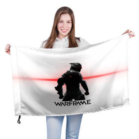 Флаг 3D с принтом WARFRAME в городе Новоалтайск, 100% полиэстер | плотность ткани — 95 г/м2, размер — 67 х 109 см. Принт наносится с одной стороны | excalibur | game | games | inaros | ivara | logo | lotus | nezha | rhino | saryn | stalker | symbol | tenno | trinity | warframe | варфрейм | игра | игры | лого | лотос | раса | символ | сталкер | тэнно | экзоскелет