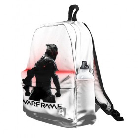 Рюкзак 3D с принтом WARFRAME в городе Новоалтайск, 100% полиэстер | лямки с регулируемой длиной, сверху петелька, чтобы рюкзак можно было повесить на вешалку. Основное отделение закрывается на молнию, как и внешний карман. Внутри два дополнительных кармана, один из которых закрывается на молнию. По бокам два дополнительных кармашка | Тематика изображения на принте: excalibur | game | games | inaros | ivara | logo | lotus | nezha | rhino | saryn | stalker | symbol | tenno | trinity | warframe | варфрейм | игра | игры | лого | лотос | раса | символ | сталкер | тэнно | экзоскелет