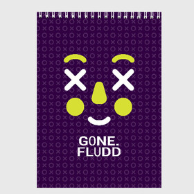Скетчбук с принтом GONE Fludd в городе Новоалтайск, 100% бумага
 | 48 листов, плотность листов — 100 г/м2, плотность картонной обложки — 250 г/м2. Листы скреплены сверху удобной пружинной спиралью | chaos | fludd | gone | gone fludd | gone.fludd | gonefludd | rap | гон | зашей | мамбл | русский | рэп | рэпер | сахарный | суперчуитс | флад | фладд | флексикон | хаос | человек | чизарп | чуитс | швепс | швепсово