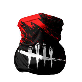 Бандана-труба 3D с принтом DEAD BY DAYLIGHT в городе Новоалтайск, 100% полиэстер, ткань с особыми свойствами — Activecool | плотность 150‒180 г/м2; хорошо тянется, но сохраняет форму | dbd | dead by daylight | survival horror | дбд | мертвы к рассвету