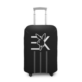 Чехол для чемодана 3D с принтом EGOR KREED x Rabbit в городе Новоалтайск, 86% полиэфир, 14% спандекс | двустороннее нанесение принта, прорези для ручек и колес | black | egor | hip | hop | inc | kreed | logo | pop | rap | star | team | алых | грехи | егор | знают | крид | лого | миллион | настроения | они | поп | роз | рэп | самая | символ | хип | холостяк | хоп | цвет | черный | что