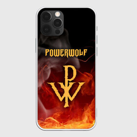 Чехол для iPhone 12 Pro Max с принтом POWERWOLF в городе Новоалтайск, Силикон |  | powerwolf | wolf | метал | пауэр метал. | повервольф | поверфульф | рок | хэви металб