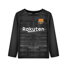 Детский лонгслив 3D с принтом Ter Stegen away gk 19-20 в городе Новоалтайск, 100% полиэстер | длинные рукава, круглый вырез горловины, полуприлегающий силуэт
 | barcelona | champions league | spain | ter stegen | барселона | испания | лига чемпионов | тер штеген
