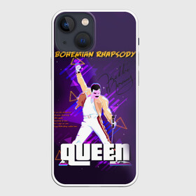 Чехол для iPhone 13 mini с принтом Queen в городе Новоалтайск,  |  | bohemian | brian | freddie | john | mercury | must go on | queen | rhapsody | roger | taylor | the miracle | the show | богемская | рапсодия | роджер тейлор | фредди меркьюри