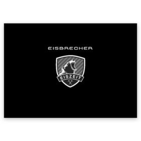 Поздравительная открытка с принтом EISBRECHER в городе Новоалтайск, 100% бумага | плотность бумаги 280 г/м2, матовая, на обратной стороне линовка и место для марки
 | eisbrecher | metal | rock | метал | рок