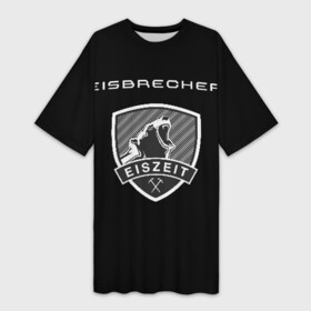 Платье-футболка 3D с принтом EISBRECHER в городе Новоалтайск,  |  | eisbrecher | metal | rock | метал | рок