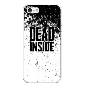 Чехол для iPhone 5/5S матовый с принтом Dead Inside в городе Новоалтайск, Силикон | Область печати: задняя сторона чехла, без боковых панелей | dead | dota | inside | аниме | внутри | гуль | дэд | инсайд | мертвец | мертвый | токийский