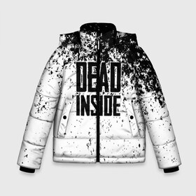 Зимняя куртка для мальчиков 3D с принтом Dead Inside в городе Новоалтайск, ткань верха — 100% полиэстер; подклад — 100% полиэстер, утеплитель — 100% полиэстер | длина ниже бедра, удлиненная спинка, воротник стойка и отстегивающийся капюшон. Есть боковые карманы с листочкой на кнопках, утяжки по низу изделия и внутренний карман на молнии. 

Предусмотрены светоотражающий принт на спинке, радужный светоотражающий элемент на пуллере молнии и на резинке для утяжки | dead | dota | inside | аниме | внутри | гуль | дэд | инсайд | мертвец | мертвый | токийский