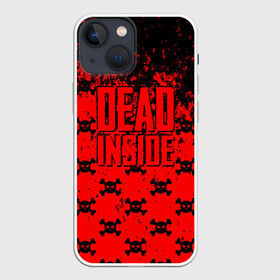 Чехол для iPhone 13 mini с принтом Dead Inside в городе Новоалтайск,  |  | dead | dota | inside | аниме | внутри | гуль | дэд | инсайд | мертвец | мертвый | токийский