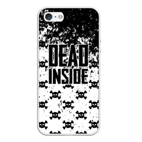 Чехол для iPhone 5/5S матовый с принтом Dead Inside в городе Новоалтайск, Силикон | Область печати: задняя сторона чехла, без боковых панелей | dead | dota | inside | аниме | внутри | гуль | дэд | инсайд | мертвец | мертвый | токийский