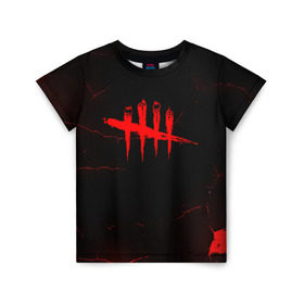Детская футболка 3D с принтом DEAD BY DAYLIGHT в городе Новоалтайск, 100% гипоаллергенный полиэфир | прямой крой, круглый вырез горловины, длина до линии бедер, чуть спущенное плечо, ткань немного тянется | Тематика изображения на принте: lindemann | lm | rammstein | rock | кристиан лоренц | линдеманн | лм | музыка | рамштайн | рок | тилль линдеманн