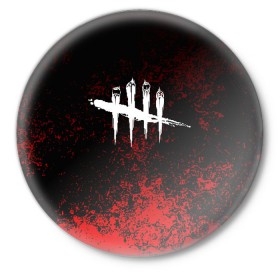 Значок с принтом DEAD BY DAYLIGHT в городе Новоалтайск,  металл | круглая форма, металлическая застежка в виде булавки | lindemann | lm | rammstein | rock | кристиан лоренц | линдеманн | лм | музыка | рамштайн | рок | тилль линдеманн