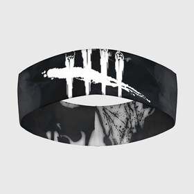 Повязка на голову 3D с принтом DEAD BY DAYLIGHT в городе Новоалтайск,  |  | dbd | dead by daylight | survival horror | дбд | мертвы к рассвету