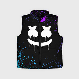 Детский жилет утепленный 3D с принтом MARSHMELLO КРАСКИ И НИЧЕГО ЛИШНЕГО   СМАЙЛ   МАРШМЕЛЛО в городе Новоалтайск,  |  | Тематика изображения на принте: america | dj | marshmello | usa | америка | маршмелло
