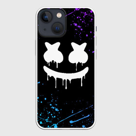 Чехол для iPhone 13 mini с принтом MARSHMELLO КРАСКИ И НИЧЕГО ЛИШНЕГО   СМАЙЛ   МАРШМЕЛЛО в городе Новоалтайск,  |  | america | dj | marshmello | usa | америка | маршмелло