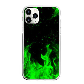 Чехол для iPhone 11 Pro Max матовый с принтом ЗЕЛЁНЫЙ ОГОНЬ в городе Новоалтайск, Силикон |  | Тематика изображения на принте: bright | fire | flame | heat | light | wildfire | искры | огненный | огонь | пламя | пожар
