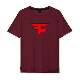 Мужская футболка хлопок Oversize с принтом FAZE CLAN в городе Новоалтайск, 100% хлопок | свободный крой, круглый ворот, “спинка” длиннее передней части | astralis | awp | counter strike | cs go | cs go global offensive | faze clan | hyper beast | team liquid | астралис | тим ликвид | фейз клан | хайпер бист
