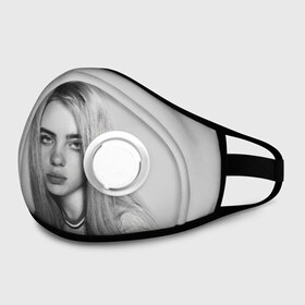 Маска из неопрена с принтом BILLIE EILISH в городе Новоалтайск, неопрен 100% | Форма огибающая нос. Резинки для ушей с дополнительной резинкой на затылке. Клапан для выдоха для активного дыхания при занятиях спортом. Эластичный материал маски и окантовки для лучшего растяжения и прилегания маски.  | ayelish | bad guy | bellyache | bilie eilish | bilie elish | billie | billie eilish | eilish | electronic | elish | music | били айлиш | билли айлиш | эйлиш | элиш