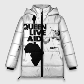 Женская зимняя куртка 3D с принтом Queen LIVE AID в городе Новоалтайск, верх — 100% полиэстер; подкладка — 100% полиэстер; утеплитель — 100% полиэстер | длина ниже бедра, силуэт Оверсайз. Есть воротник-стойка, отстегивающийся капюшон и ветрозащитная планка. 

Боковые карманы с листочкой на кнопках и внутренний карман на молнии | bohemian | brian | freddie | john | mercury | must go on | queen | rhapsody | roger | taylor | the miracle | the show | богемская | рапсодия | роджер тейлор | фредди меркьюри