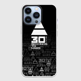 Чехол для iPhone 13 Pro с принтом 30 SECONDS TO MARS в городе Новоалтайск,  |  | Тематика изображения на принте: 30 seconds to mars | 30 секунд до марса | jared leto | music | rock | thirty seconds to mars | джаред лето | музыка | рок