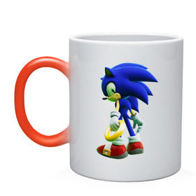Кружка хамелеон с принтом Sonic в городе Новоалтайск, керамика | меняет цвет при нагревании, емкость 330 мл | Тематика изображения на принте: hedgehog | metal sonic | silver | silver the hedgehog | sonic | sonic boom | sonic the hedgehog | еж | ёж сонник | ежик | игры | соник | фильмы