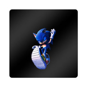 Магнит виниловый Квадрат с принтом Sonic в городе Новоалтайск, полимерный материал с магнитным слоем | размер 9*9 см, закругленные углы | Тематика изображения на принте: hedgehog | metal sonic | silver | silver the hedgehog | sonic | sonic boom | sonic the hedgehog | еж | ёж сонник | ежик | игры | соник | фильмы