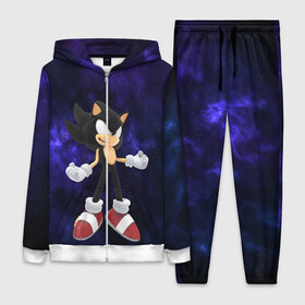 Женский костюм 3D с принтом Shadow в городе Новоалтайск,  |  | hedgehog | metal sonic | shadow | silver | silver the hedgehog | sonic | sonic boom | sonic the hedgehog | еж | ёж сонник | ежик | игры | соник | фильмы | черный соник | шедоу