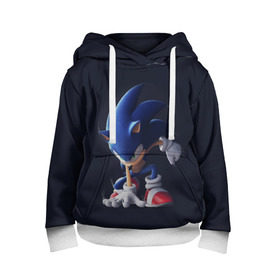 Детская толстовка 3D с принтом Sonic в городе Новоалтайск, 100% полиэстер | двухслойный капюшон со шнурком для регулировки, мягкие манжеты на рукавах и по низу толстовки, спереди карман-кенгуру с мягким внутренним слоем | 2020 | boom | metal | silver | silver the hedgehog | sonic | sonic 2020 | sonic the | еж | ёж сонник | ежик | игры | кино | мультфильм | соник фильм | фильмы
