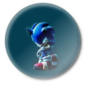Значок с принтом Sonic в городе Новоалтайск,  металл | круглая форма, металлическая застежка в виде булавки | hedgehog | metal sonic | silver | silver the hedgehog | sonic | sonic boom | sonic the hedgehog | еж | ёж сонник | ежик | игры | соник | фильмы