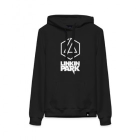 Женская толстовка с принтом LINKIN PARK (настраиваемый) в городе Новоалтайск, френч-терри, мягкий теплый начес внутри (100% хлопок) | карман-кенгуру, эластичные манжеты и нижняя кромка, капюшон с подкладом и шнурком | chester bennington | linkin park | mike shinoda | линкин парк