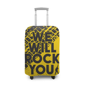 Чехол для чемодана 3D We Will Rock You: в городе Новоалтайск, 86% полиэфир, 14% спандекс | двустороннее нанесение принта, прорези для ручек и колес | bohemian | brian | freddie | john | mercury | must go on | queen | rhapsody | roger | taylor | the miracle | the show | богемская | рапсодия | роджер тейлор | фредди меркьюри