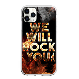 Чехол для iPhone 11 Pro матовый с принтом We Will Rock You в городе Новоалтайск, Силикон |  | bohemian | brian | freddie | john | mercury | must go on | queen | rhapsody | roger | taylor | the miracle | the show | богемская | рапсодия | роджер тейлор | фредди меркьюри