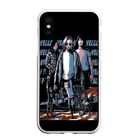 Чехол для iPhone XS Max матовый с принтом Nirvana в городе Новоалтайск, Силикон | Область печати: задняя сторона чехла, без боковых панелей | bleach | blew | cobain | dave | geffen | hormoaning | in utero | incesticide | krist | kurt | nevermind | nirvana | novoselic | rock | vevo | геффен | курт кобейн | нирвана | рок