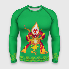 Мужской рашгард 3D с принтом Heatblast в городе Новоалтайск,  |  | ben ten | ben10 | go hero | heatblast | hero time | kevin 11 | omnitrix | tennison | бен тен | бен10 | кевин 11 | огненный шар | огонь | омнитрикс | теннисон | человек огонь