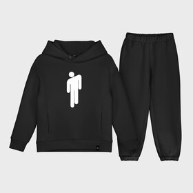 Детский костюм хлопок Oversize с принтом BILLIE EILISH  (НА СПИНЕ) в городе Новоалтайск,  |  | Тематика изображения на принте: be | billie | billie eilish | билли | билли айлиш