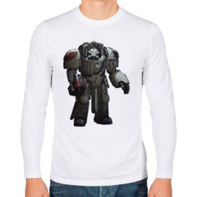 Мужской лонгслив хлопок с принтом Warhammer 40K в городе Новоалтайск, 100% хлопок |  | 000 | 40 | 40000 | 40к | space marines | warhammer | warhammer 40k | вархамер | вархаммер | ваха | империум | космодесант | молот войны | орден | примархи | спейс марины | терминатор