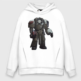 Мужское худи Oversize хлопок с принтом Warhammer 40K в городе Новоалтайск, френч-терри — 70% хлопок, 30% полиэстер. Мягкий теплый начес внутри —100% хлопок | боковые карманы, эластичные манжеты и нижняя кромка, капюшон на магнитной кнопке | 000 | 40 | 40000 | 40к | space marines | warhammer | warhammer 40k | вархамер | вархаммер | ваха | империум | космодесант | молот войны | орден | примархи | спейс марины | терминатор