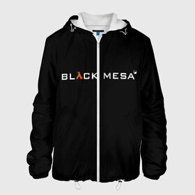 Мужская куртка 3D с принтом BLACK MESA в городе Новоалтайск, ткань верха — 100% полиэстер, подклад — флис | прямой крой, подол и капюшон оформлены резинкой с фиксаторами, два кармана без застежек по бокам, один большой потайной карман на груди. Карман на груди застегивается на липучку | black mesa | city 17 | combine guard | gordon freeman | half life | source | valve | гордон фримен | халф лайф