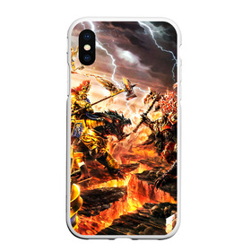 Чехол для iPhone XS Max матовый с принтом WARHAMMER 40K в городе Новоалтайск, Силикон | Область печати: задняя сторона чехла, без боковых панелей | abaddon | armada | battlefleet gothic | black legion | warhammer 40k | абаддон | чёрный легион