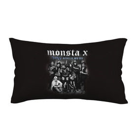 Подушка 3D антистресс с принтом Monsta X в городе Новоалтайск, наволочка — 100% полиэстер, наполнитель — вспененный полистирол | состоит из подушки и наволочки на молнии | Тематика изображения на принте: dramarama | edm | hyungwon | idol | im | j pop | jooheon | k pop | kihyun | kpop | minhyuk | mv | shownu | the code | wonho | вонхо | монста х | хип хоп