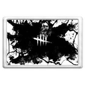 Магнит 45*70 с принтом DEAD BY DAYLIGHT в городе Новоалтайск, Пластик | Размер: 78*52 мм; Размер печати: 70*45 | Тематика изображения на принте: dbd | dead by daylight | survival horror | дбд | мертвы к рассвету