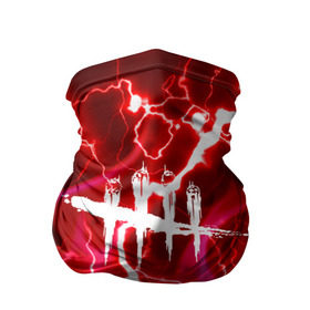 Бандана-труба 3D с принтом DEAD BY DAYLIGHT в городе Новоалтайск, 100% полиэстер, ткань с особыми свойствами — Activecool | плотность 150‒180 г/м2; хорошо тянется, но сохраняет форму | dbd | dead by daylight | survival horror | дбд | мертвы к рассвету