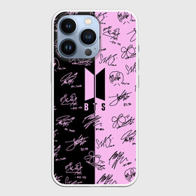 Чехол для iPhone 13 Pro с принтом BTS АВТОГРАФЫ | БТС в городе Новоалтайск,  |  | bangtan boys | bt21 | bts | бтс