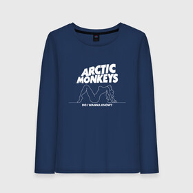 Женский лонгслив хлопок с принтом AM в городе Новоалтайск, 100% хлопок |  | alex turner | arctic monkeys | алекс тёрнер | арктик монкейс | арктические обезьяны