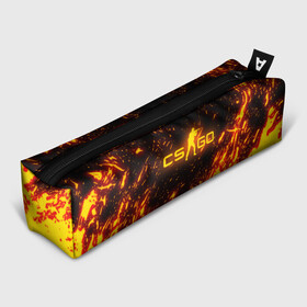 Пенал 3D с принтом CS GO FIRE в городе Новоалтайск, 100% полиэстер | плотная ткань, застежка на молнии | astralis | awp | counter strike | cs go | cs go global offensive | faze clan | hyper beast | team liquid | астралис | тим ликвид | фейз клан | хайпер бист