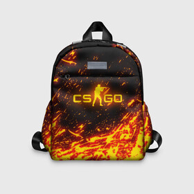 Детский рюкзак 3D с принтом CS GO FIRE | КС ГО ОГОНЬ в городе Новоалтайск, 100% полиэстер | лямки с регулируемой длиной, сверху петелька, чтобы рюкзак можно было повесить на вешалку. Основное отделение закрывается на молнию, как и внешний карман. Внутри дополнительный карман. По бокам два дополнительных кармашка | astralis | awp | counter strike | cs go | cs go global offensive | faze clan | hyper beast | team liquid | астралис | тим ликвид | фейз клан | хайпер бист