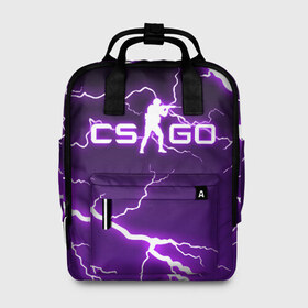 Женский рюкзак 3D с принтом CS GO LIGHTNING STYLE в городе Новоалтайск, 100% полиэстер | лямки с регулируемой длиной, сверху ручки, чтобы рюкзак нести как сумку. Основное отделение закрывается на молнию, как и внешний карман. Внутри два дополнительных кармана, один из которых закрывается на молнию. По бокам два дополнительных кармашка, куда поместится маленькая бутылочка
 | Тематика изображения на принте: astralis | awp | counter strike | cs go | cs go global offensive | faze clan | hyper beast | team liquid | thunder | астралис | молнии | тим ликвид | фейз клан | хайпер бист | шторм