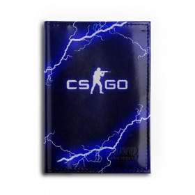 Обложка для автодокументов с принтом CS GO LIGHTNING STYLE в городе Новоалтайск, натуральная кожа |  размер 19,9*13 см; внутри 4 больших “конверта” для документов и один маленький отдел — туда идеально встанут права | Тематика изображения на принте: astralis | awp | counter strike | cs go | cs go global offensive | faze clan | hyper beast | team liquid | thunder | астралис | молнии | тим ликвид | фейз клан | хайпер бист | шторм